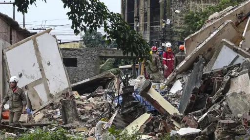 Culminan las búsquedas tras el desplome de un edificio en Brasil con catorce muertos