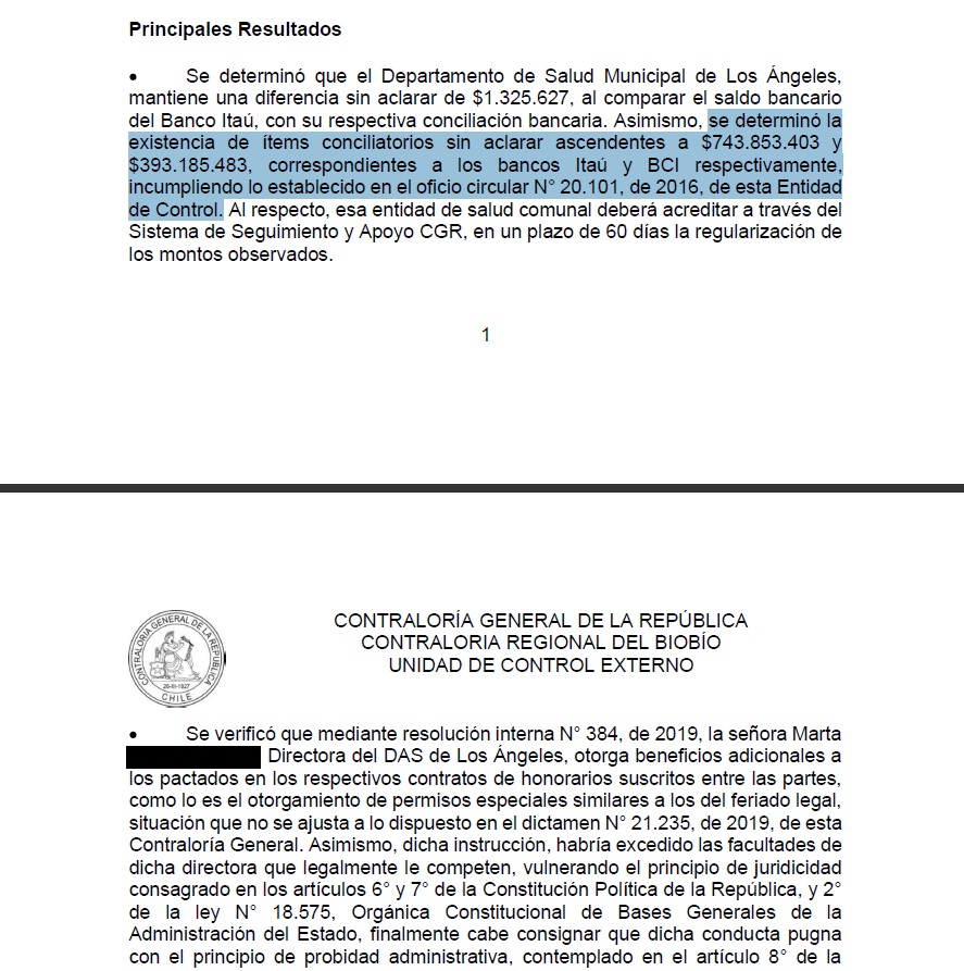 Informe de Contraloría / La Tribuna