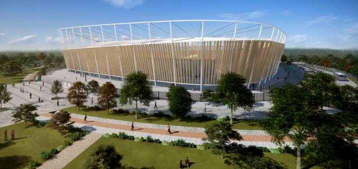 El diseño de como será el futuro Estadio / La Tribuna