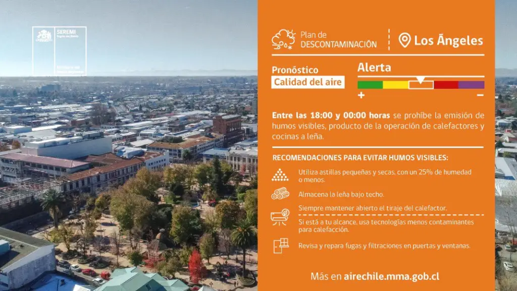 Estado de calidad del aire: Alerta, Cedida