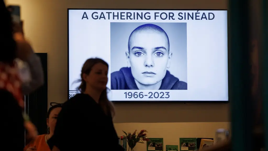 Cantante Sinead O'Connor, EFE