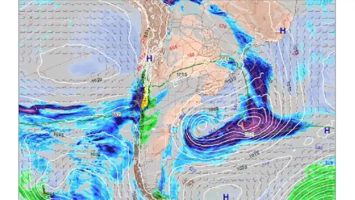 Nuevo sistema frontal azotará la zona central y sur del país: Revisa hasta cuándo lloverá