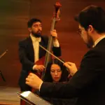 Uno de los ensayos de la Orquesta Filarmónica de Biobío., Cedida