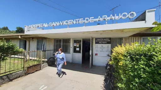 Arauco: Hospital de San Vicente sufrió inundación durante la madrugada de este sábado