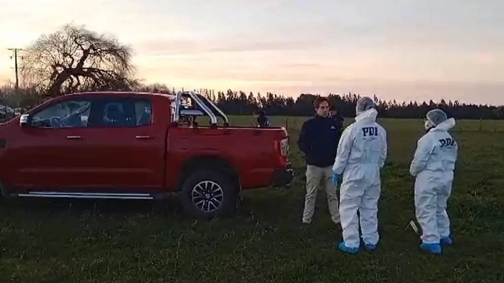 Diligencias de la PDI en Renaico, PDI