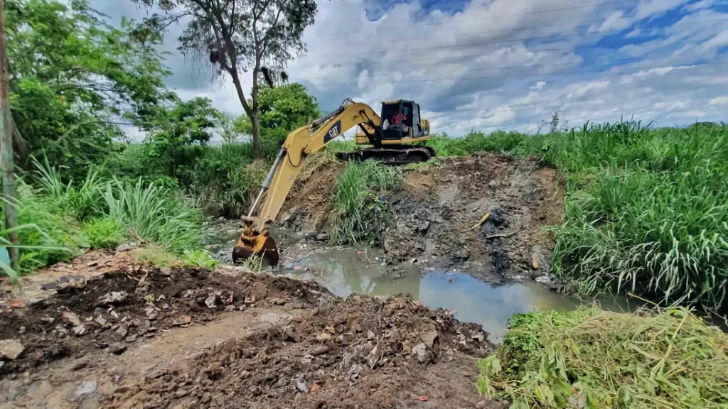 Daño infraestructura de riego por inundaciones