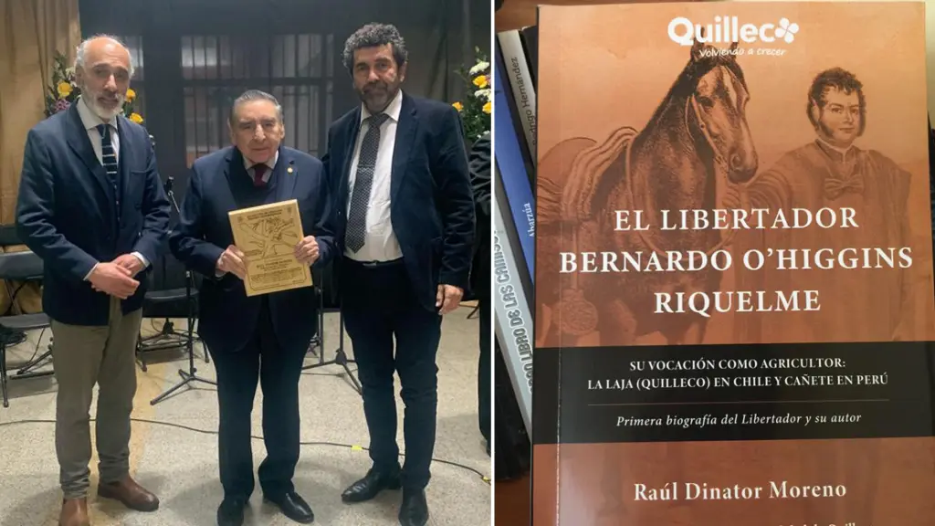 Historiador Raúl Dinator habló sobre su libre de la vidad de Bernardo O'Higgins