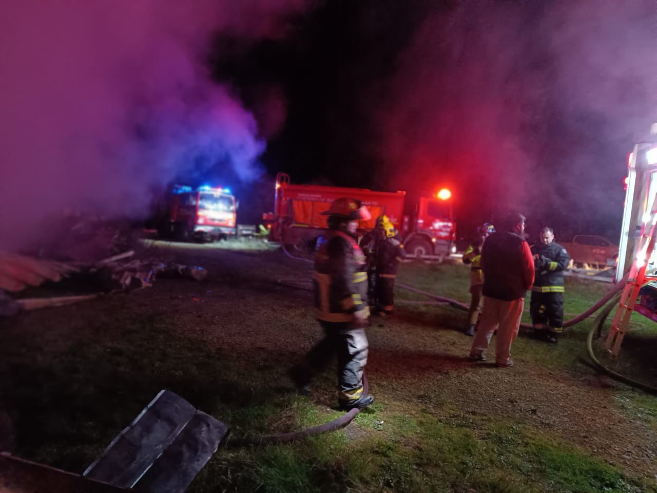 Ataque incendiario en Cañete  / Cristofer Espinoza