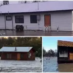 Inundaciones en Quilleco, La Tribuna