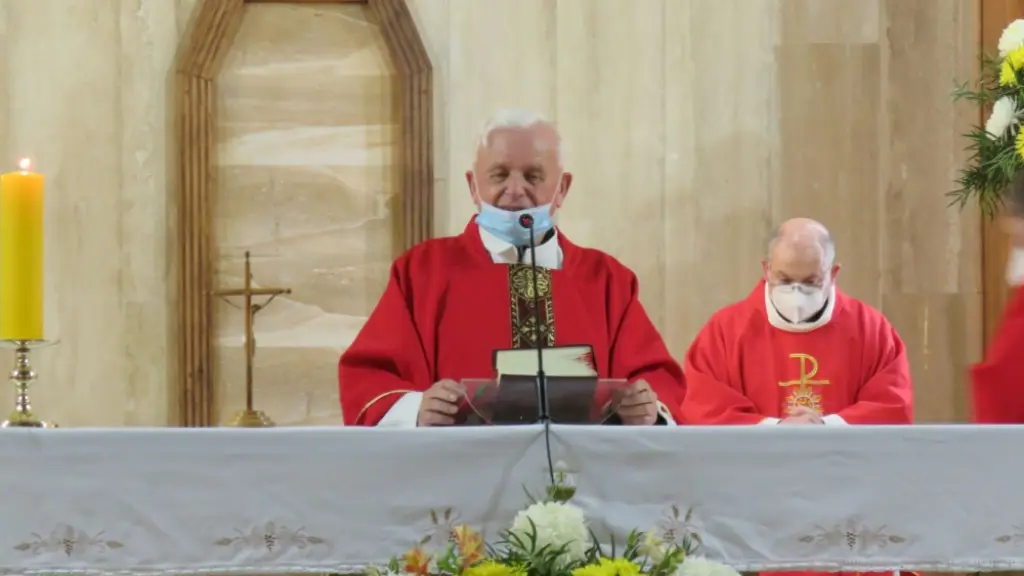 En 2022, el padre Paolo Lastrego celebró sus 50 años de vida sacerdotal., Cedida
