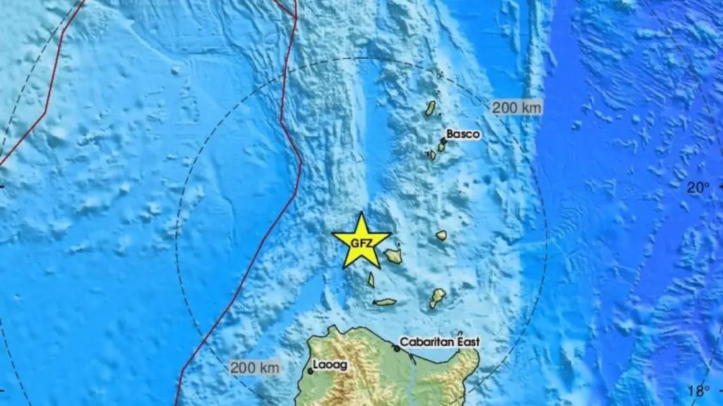 Las áreas habitadas más cercanas al temblor son las localidades de Namuac, unos 73 kilómetros al norte del hipocentro, y Claveria, 74 kilómetros al norte de distancia., CSEM