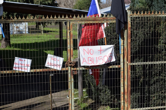 Protesta de vecinos en APR Santa Fe / La Tribuna