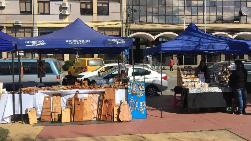 Piden que feria artesanal se realice más seguido al aire libre en Los Ángeles: Sería lo ideal, porque tenemos más contacto con la gente