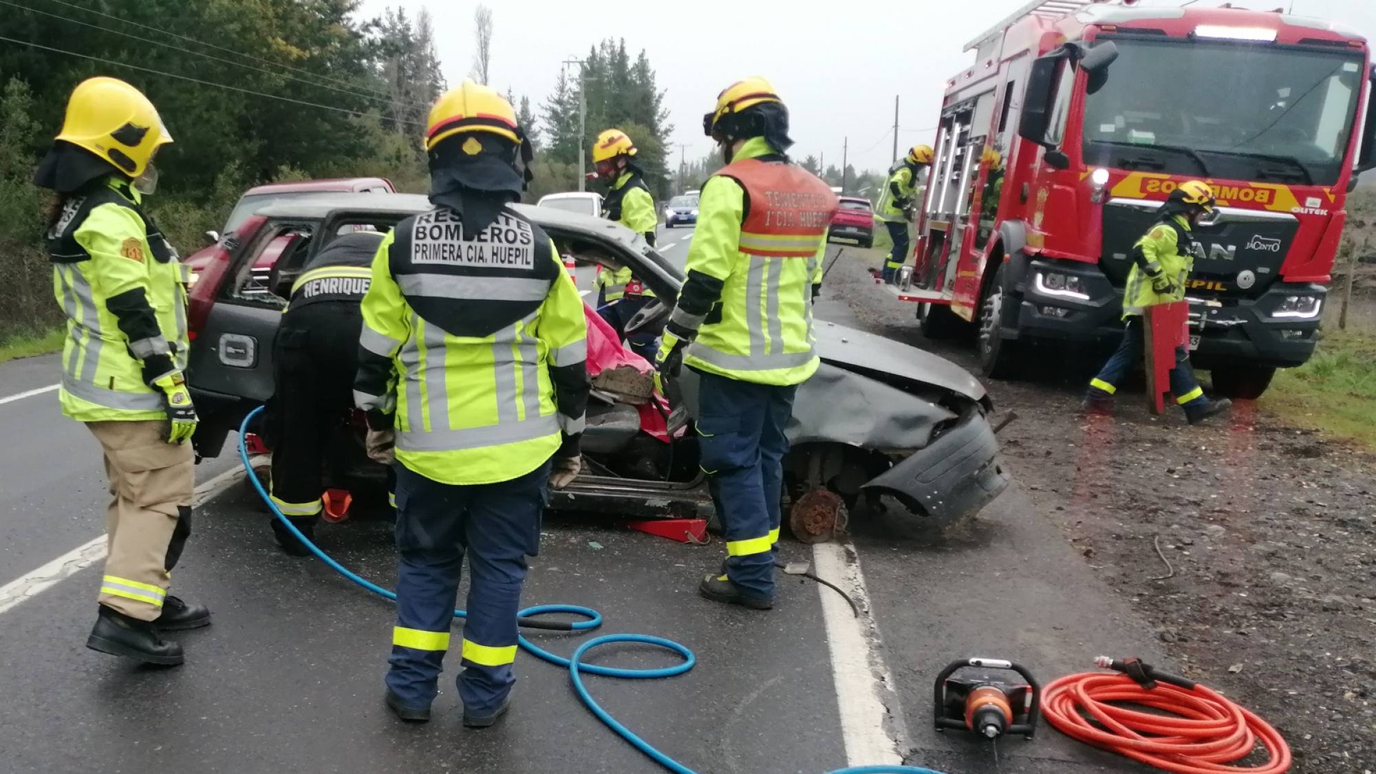 Realizan Simulacro De Accidente De Tr Nsito En Tucapel Iniciativa