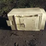 Caja fuerte recuperada, Carabineros