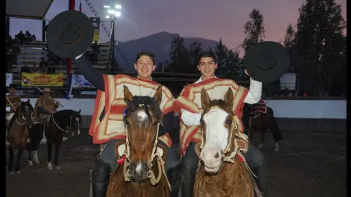 Dupla angelina se tituló campeona del rodeo nacional escolar