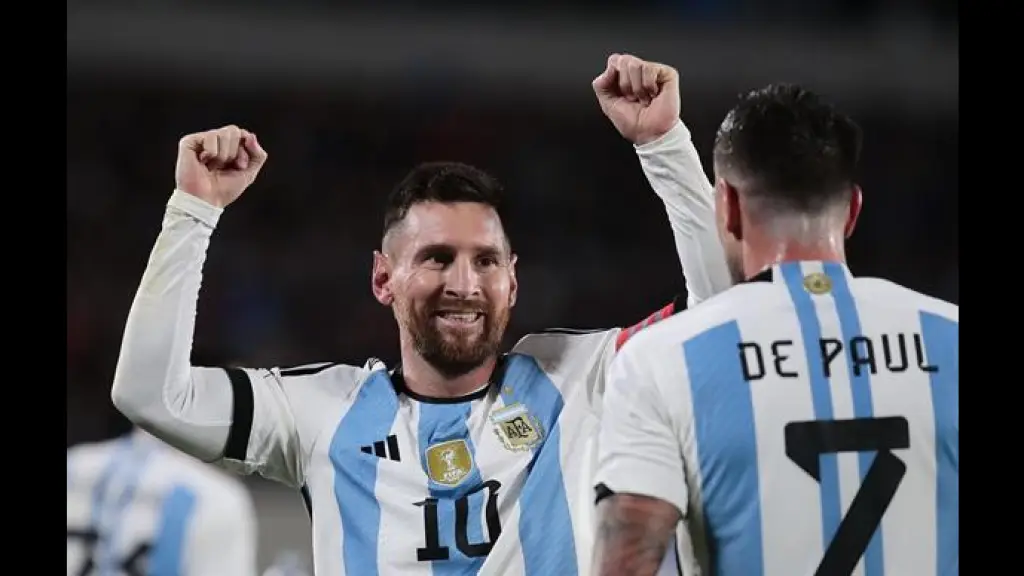 Con gol de Messi Argentina deja sus primeros tres puntos , EFE