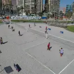 Primer Panamericano de Tenis Playa en Chile se llevará a cabo entre el 26 y el 29 de octubre próximo en la ciudad costera de Iquique., cedida