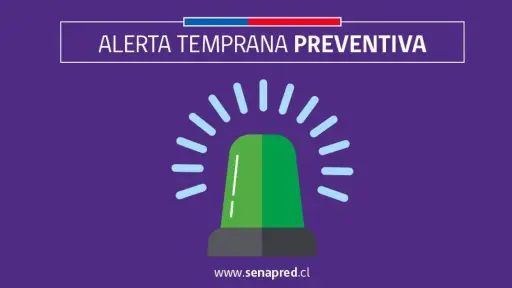 Senapred actualizó Alerta Temprana Preventiva Regional para Biobío