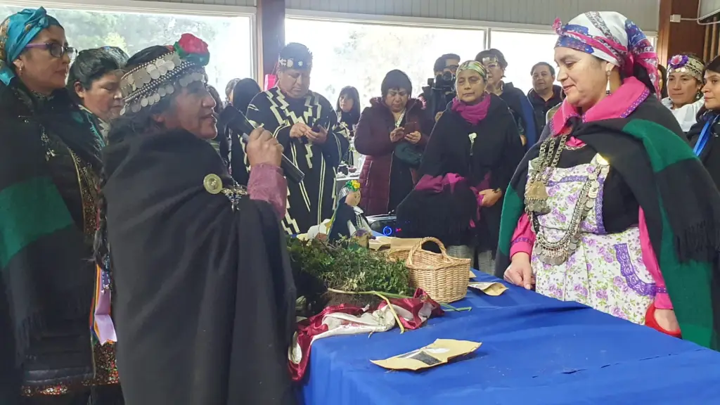 Un aspecto de la ceremonia., Cedida
