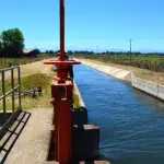 Un nuevo conflicto enfrenta a organizaciones de regantes por el uso de las aguas del río Laja., Cedida