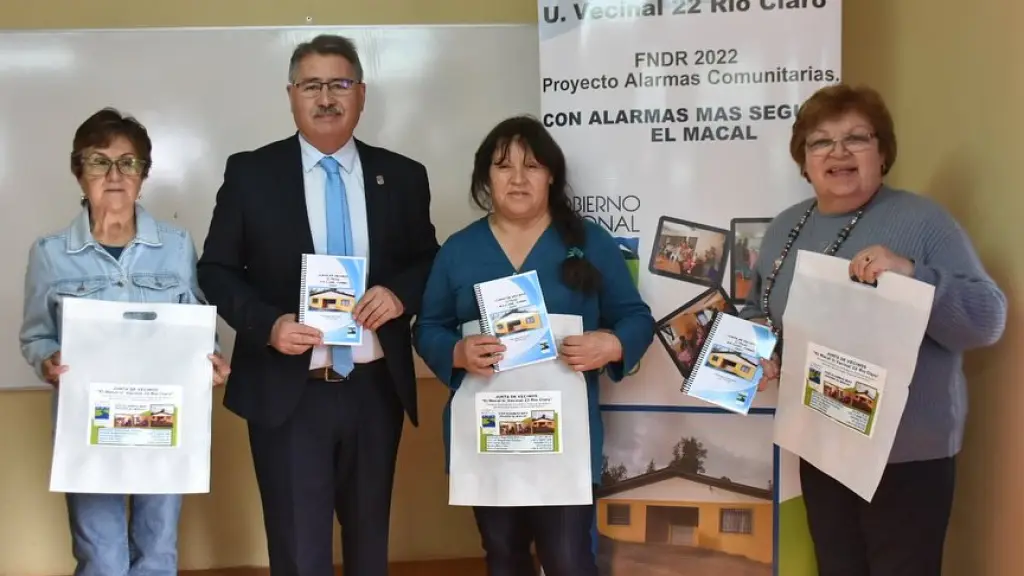 Finaliza proyecto de alarmas comunitarias en Yumbel