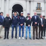 La delegación del WRC presentándose ante las autoridades gubernamentales., Mindep
