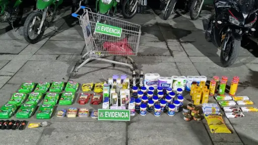 Banda de mecheros de Chillán fue detenida en Los Ángeles: Causaron severos daños en supermercado 