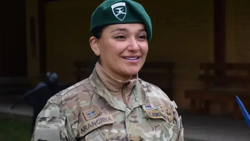 Sargento Segundo Claudia Arancibia:  Siempre quise ser militar