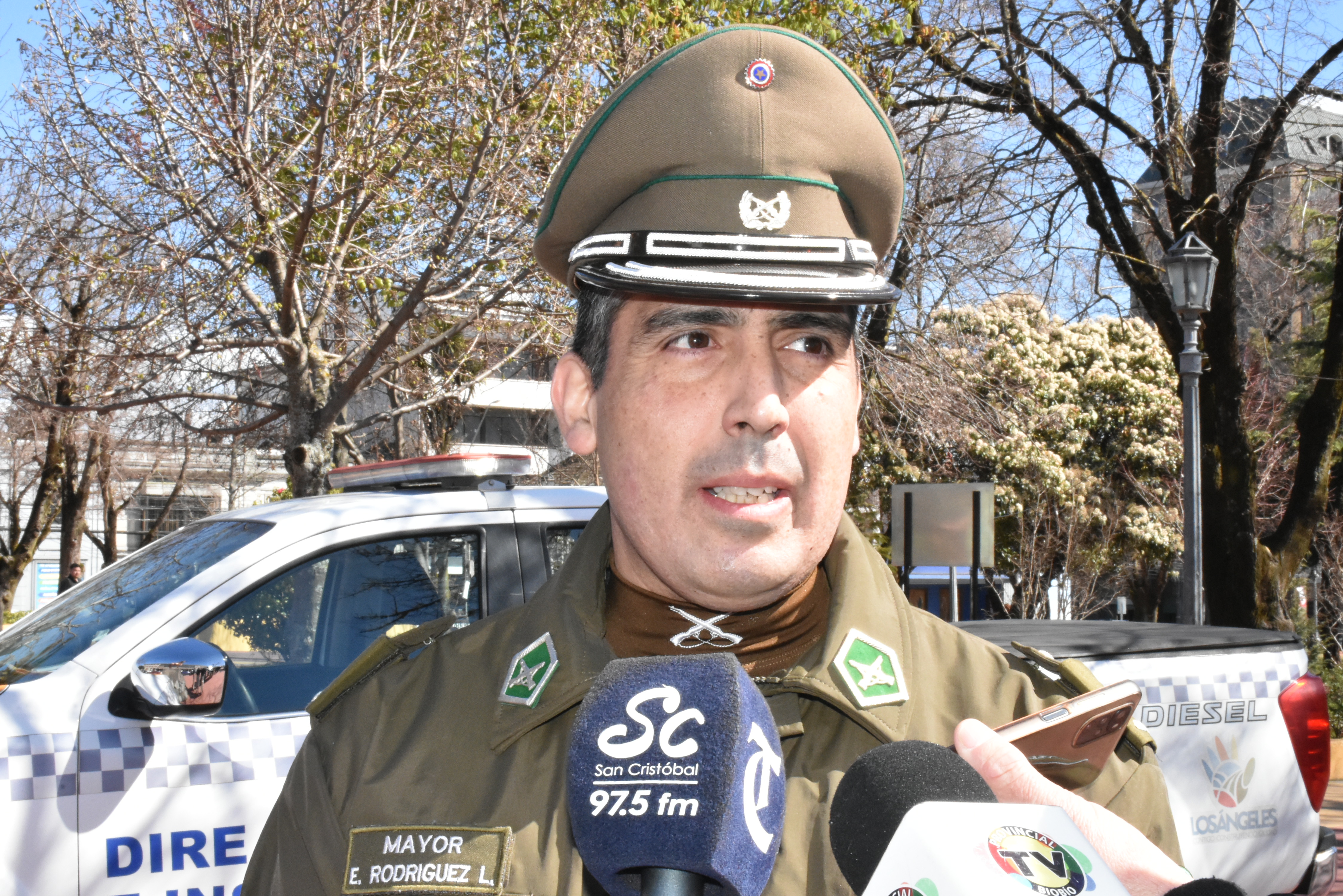 Comisario Esteban Rodríguez Carabineros Los Ángeles / La Tribuna