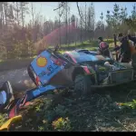Lappi protagonizó fuerte accidente en su Hyundai, cedida