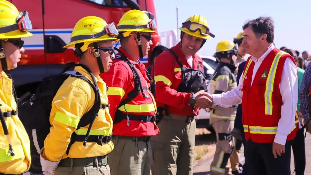 Lanzamiento Plan de Combate Incendios Forestales.