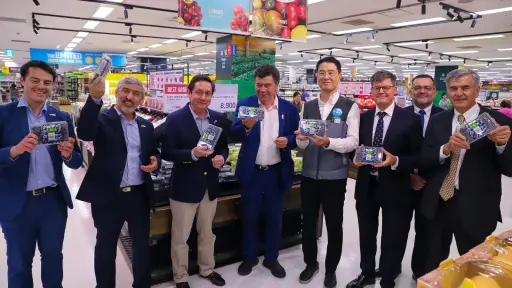 Exportadores de frutas celebran importantes avances para las exportaciones en Corea del Sur