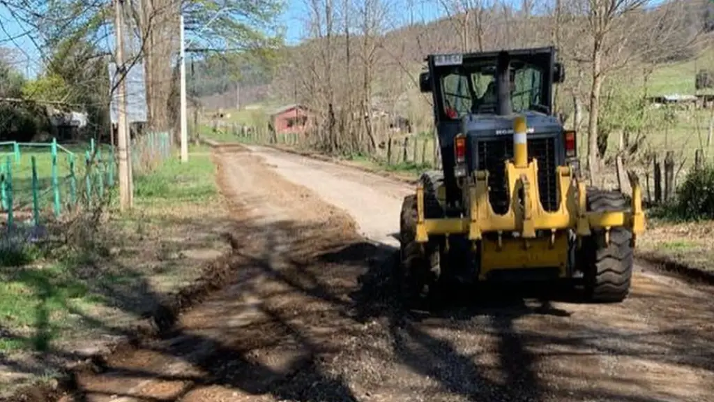 Reparación de camino Los Díaz de Los Junquillos, Municipalidad de Santa Bárbara
