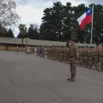 Ceremonia en el Patio de Honor, cedida