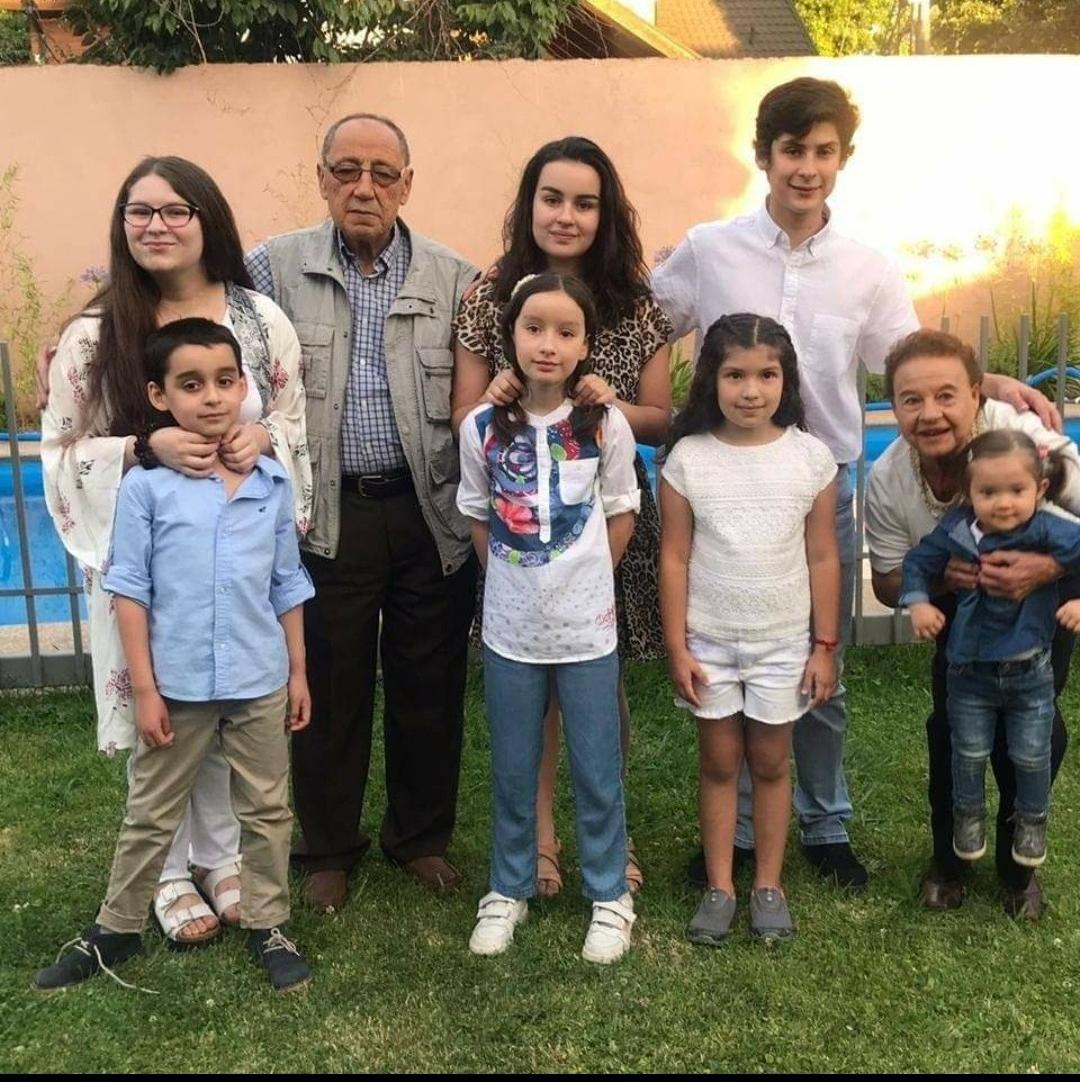 Ramón Riquelme y familia / Cedida