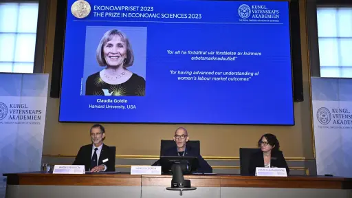 Nobel de Economía para Claudia Goldin por trabajos sobre las mujeres y el mercado laboral