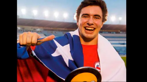 Llegó la sexta medalla de oro para Chile gracias a Lucas Nervi en el lanzamiento del disco 