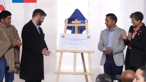 Con inauguración de SAR en Tirúa: Presidente Boric inició gira por la región de Biobío