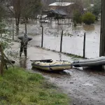 Inundación en Villa San José , La Tribuna
