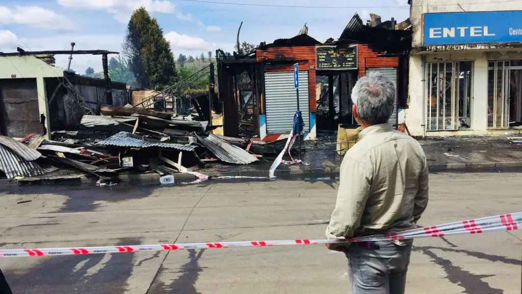 Damnificados por incendio en Mulchén cuenta su relato