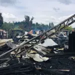 Tragedia en Mulchén: Incendio arrasó con casas y “locales históricos” 