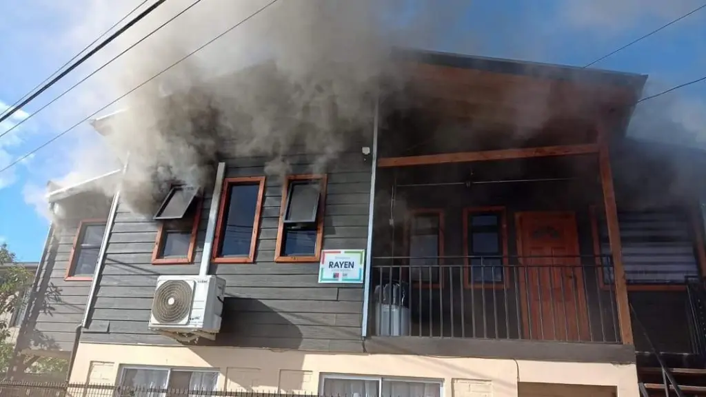 Incendio en residencia Rayen , Redes sociales