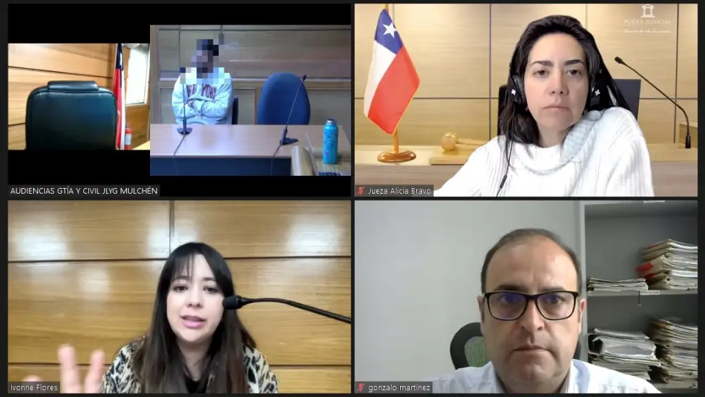Audiencia Juzgado de Garantía de Mulché, Cedida