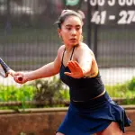Consuelo Alarcón a punta de sacrificio busca ganarse un nombre en el tenis en Chile, La Tribuna