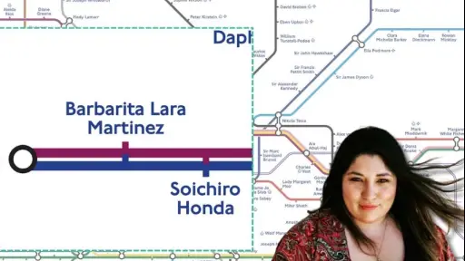 Barbarita Lara, la ingeniera chilena homenajeada por el metro de Londres