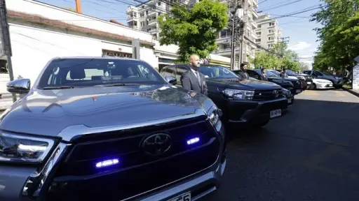 Entregan 14 nuevos vehículos policiales para la PDI en la provincia de Biobío