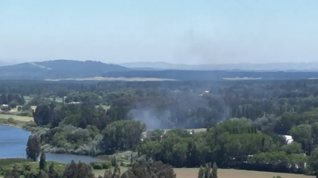 Incendio afectó a empresa agrícola Hortifrut. , La Tribuna