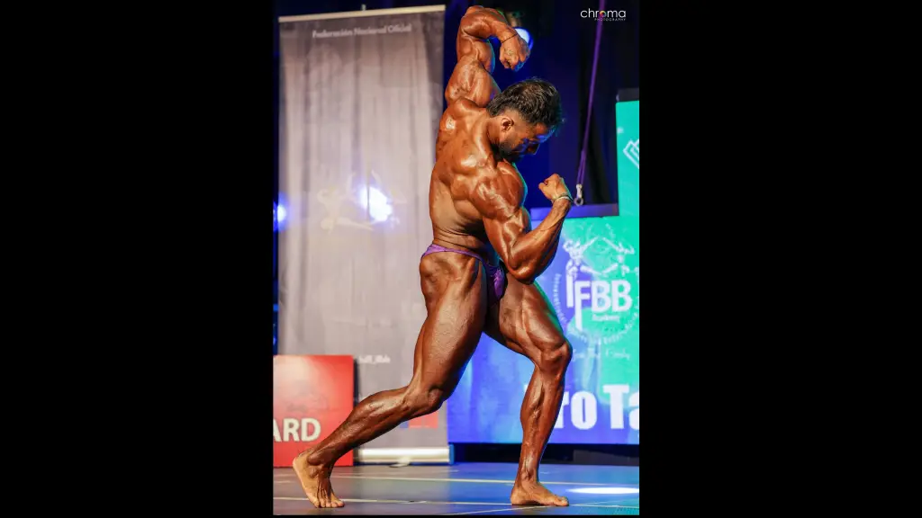 Juan Pablo Saavedra es el primer atleta profesional en la historia del fisicoculturismo local, La Tribuna