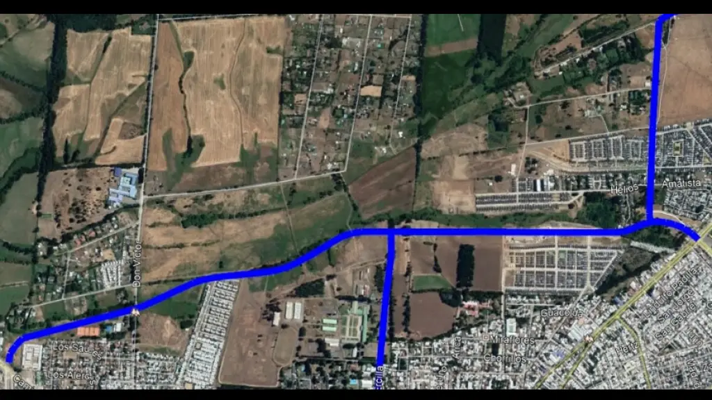 Circunvalación norte, Web Municipalidad de Los Ángeles